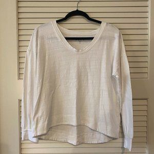 White Lightweight Loft Sweatshirt
